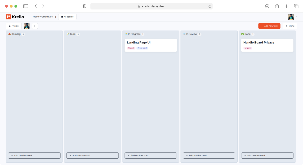App screenshot